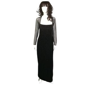 tadashi shoji odette sequin dress Tadashi Shoji | Dresses | 43 Gorgeous Tadashi Shoji Odette Silver Beaded Sequined Long Dress Gown Nwt